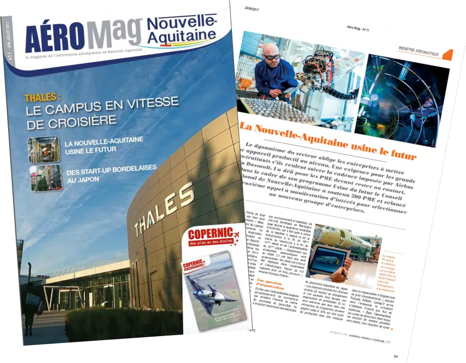 Aeromag Nouvelle Aquitaine Usine du Futur